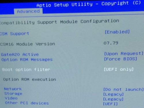 Настройка BIOS и UEFI